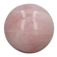 thumbnail image 2 of Boule de Divination, Boule de Quartz Rose Polie de 2 Pouces Multi-Usage avec Base Transparente pour Performance Magicienne, 2 of 7