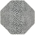 thumbnail image 2 of Jill Zarin Outdoor Collection Area Rug - Cape Town (4' 1" Octagon Black/Ivory), 2 of 11