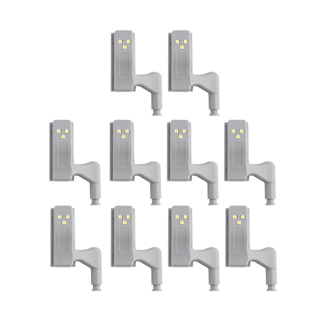 5PCS Universal LED Under Cabinet Light Cupboard Inner Hinge Lamp Kitchen Light