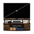 thumbnail image 5 of Furinno JAYA Large Entertainment Center Hold up to 55-IN TV, Amber Pine/Black, 5 of 6