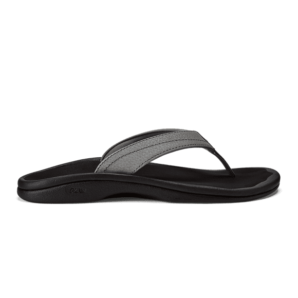OluKai Tongs Ohana pour Femmes Charbon/onyx - 20110-26OX