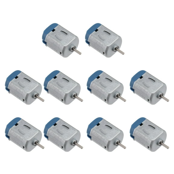 20 Pieces Mini DC Motor 3V-6V for Electric Toy Cars, Robots, Projects, and Kids' Toy Parts