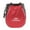 Red, variant on Yucurem Chalk Bag Adjustable Belt Storage Bag Tear Resistance for Fitness Mountaineering Essential (Black)