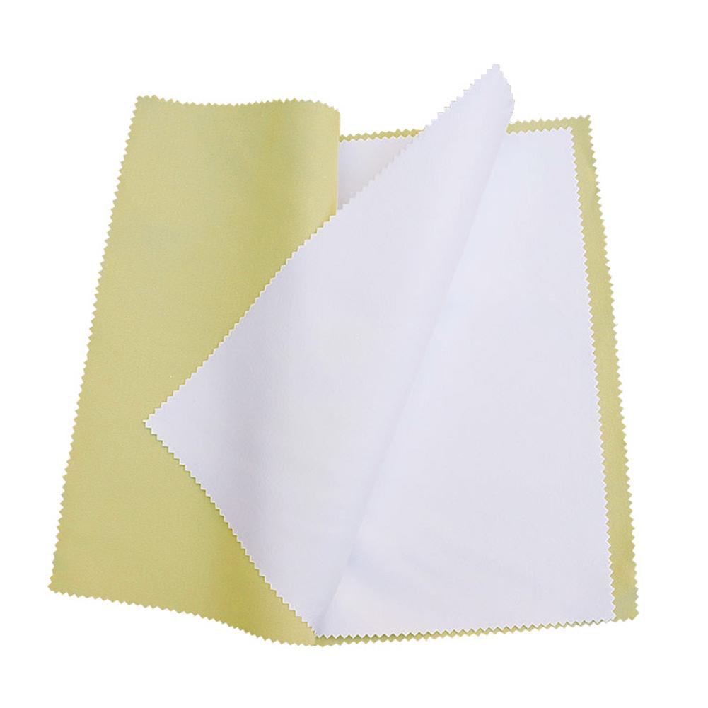 Professional Jewelry Cleaning Cloth, Multi-Layer Double-Sided Jewelry Polishing  Cloth for Gold,Sterling Silver, Platinum, Silver Jewelry Cleaner Tarnish  Remove O0G0 