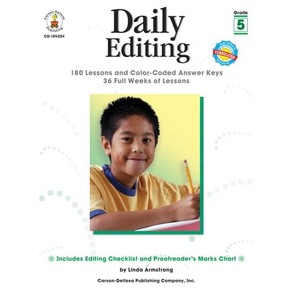 Pre-Owned Daily Editing, Grade 5 (Paperback) 1600229670 9781600229671