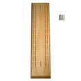 thumbnail image 1 of Juego de cribbage de competición WE Games - Tablero de 2 pistas Sprint de madera maciza con clavijas de metal WE Games 30-4002, 1 of 1