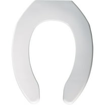 Bemis Commercial Heavy-Duty Plastic Toilet Seat White