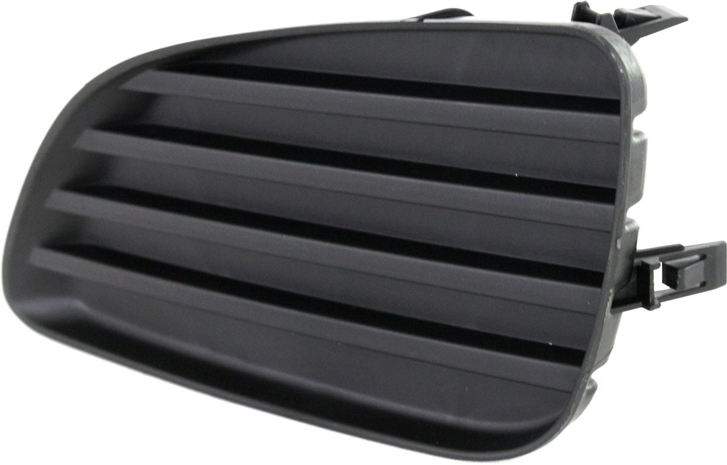 Fog Light Cover Compatible with 2010-2011 Toyota Camry Left Driver Textured Black