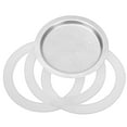 thumbnail image 3 of Miangastore 1 Set Coffee Pot Gasket Silicone Rings Stainless Steel Filter Coffee Pot Parts (6 Cup Size), 3 of 8