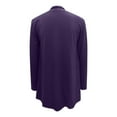 thumbnail image 5 of Women Cardigan Long Sleeve Open Front Casual Loose With Pockets Light Weight Cardigan, 5 of 5