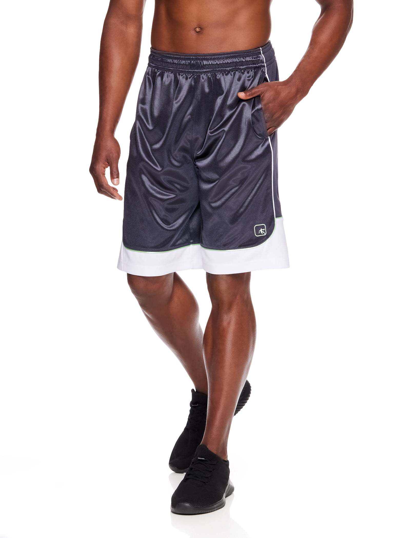 AND1 Men's and Big Men's Active All Courts 11" Basketball Shorts, Up To Size 5XL