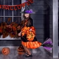 thumbnail image 4 of Decoración de Halloween: Bruja con Escoba Voladora, Sombrero de Bruja, Maquillaje, Accesorios para Disfraces, Festival de Fantasmas. Set de Escobas Voladoras Desmontables | Plástico + Hilo de Red | C, 4 of 7