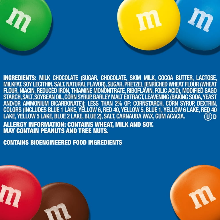 M&M's Pretzel Milk Chocolate Candy, Family Size - 15.4 oz Bag - DroneUp  Delivery