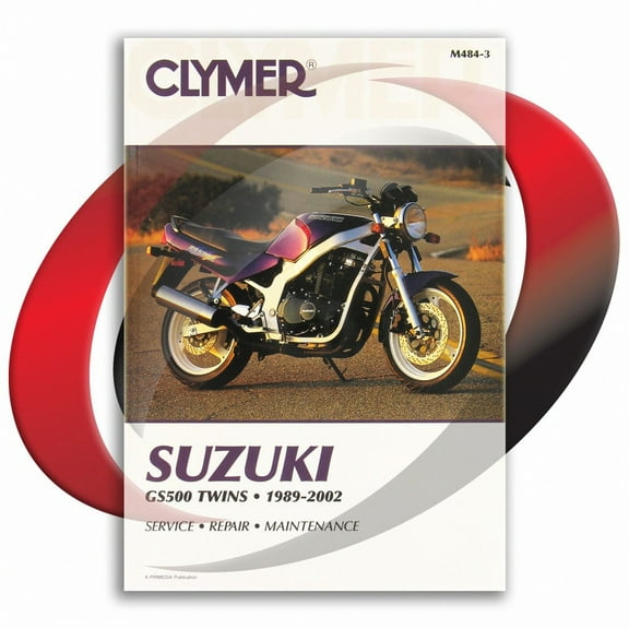 1989-2002 for Suzuki GS500E Repair Manual Clymer M484-3 Service Shop Garage