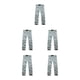thumbnail image 1 of Qarigey Pantalones de verano 2 en 1 para hombre, senderismo, viajes, secado rápido, pantalones desmontables, montañismo, cintura elástica, Type2 NO2, 1 of 6