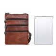 thumbnail image 5 of CPNG Sling Bag Crossbody Bags Men's Bag Simple Solid Leather Fashion Shoulder Bag Casual Fashion Messenger Bag Bag for Men Shoulder Bag, 5 of 6