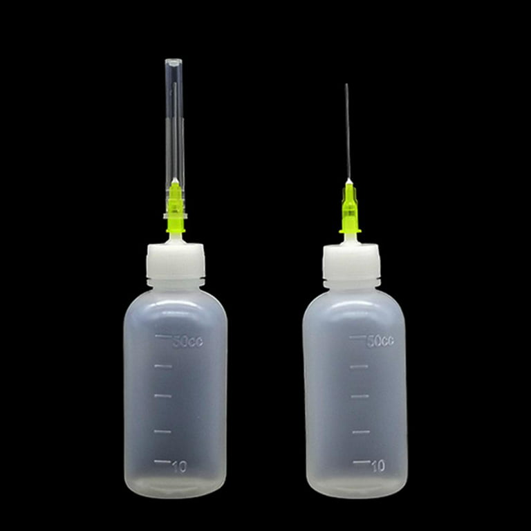 50ml Tip Applicator Bottle, Multi Purpose Precision Glue Dropper Bottle,  Glue Dispenser, Glue Bottle, for DIY Quilling Craft 