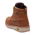 thumbnail image 3 of Botas Hombre Tipo Piel Con Agujetas Casuales Trabajo, 3 of 4