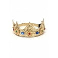 thumbnail image 4 of Gold Ladies Pointed Crown Adjustable 3", 4 of 5