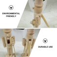 thumbnail image 1 of Ensemble de 6 Pcs 12cm Ornements Casse-Noisette de Noël Personnage Casse-Noisette en Bois Jouet Soldier Figurine en Bois Jouet de Peinture, 1 of 7