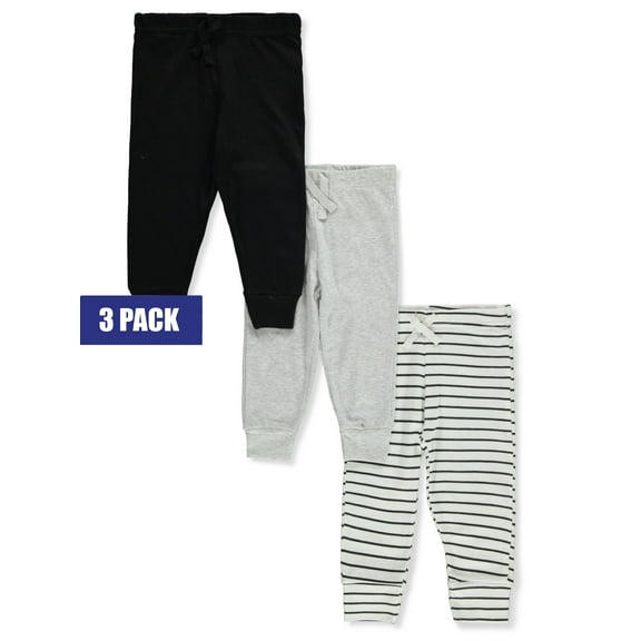 Koala Baby Baby Boys' 3-Pack Pants Color: gray/multi Size: newborn