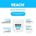 thumbnail image 2 of Reach Waxed Dental Floss | Extra Wide Surface | Shred Resistance, Slides Smoothly & Easily | Unflavored, 55 Yards, 1 Pack, 2 of 7