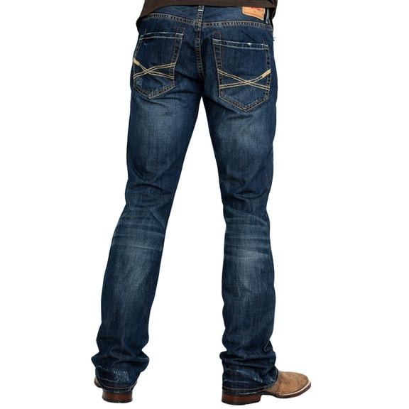 Stetson Western Denim Jeans Mens Rocks Fit Royal 11-004-1014-3000 BU