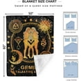 thumbnail image 5 of Gemini Gifts for Women, Gemini Blanket 60"X 50",Gemini Zodiac Gifts for Women, Gemini Astrology Throw Blanket April Birthday Gifts for Women, 5 of 6