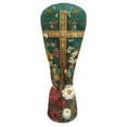 thumbnail image 2 of Yuyamidu Cross Golf Club Head Covers Colorful Flowers Driver Headcover Hybrid Headcover Fairway Wood Head Covers PU Leather for Golf Clubs, 2 of 8