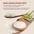 thumbnail image 4 of 52USA Sweet Sticky Rice 2 Pound (32 Ounce), Premium Glutinous Rice 907g (Pack of 1), Gluten-Free, Vegan, All Natural, White Rice, Rich in Fibers and Minerals, 4 of 9