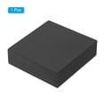 thumbnail image 3 of Uxcell 4x4x1.2" Rubber Bench Block Square Stamping Base Hammering Metal, Black, 3 of 5