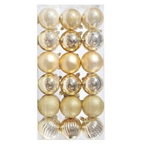 JikouIivo 30mm/1.2" Christmas Ball Ornaments Shatterproof Christmas Ornaments Set Decorations for Xmas Tree Balls - 36ct