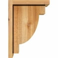 thumbnail image 3 of 8"W x 10"D x 14"H Alpine Rough Sawn Corbel w/Backplate, Western Red Cedar, 3 of 9
