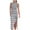 Gray, variant on Busydd Womens Dresses Fashion Knitting Cotton Linen Dresses Breathable Sleeveless Round Neck Maxi Dress Vintage Striped Split Tank Dresses Summer Casual Slim Elegant Long Dress