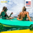 thumbnail image 2 of SOWKT Lily Pad Floating Mat for Lakes and Boating (18x6 Feet, Green/Yellow), 2 of 7