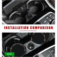 thumbnail image 3 of Yazoeia 2 Pack Bling Car Cup Coaster, 2.75 Inch Rhinestone Silicone Auto Cup Holder Insert Coaster, Anti Slip Crystal Soft Rubber Cup Pad, Universal Vehicle Accessories for Women CJC912-115000, 3 of 6