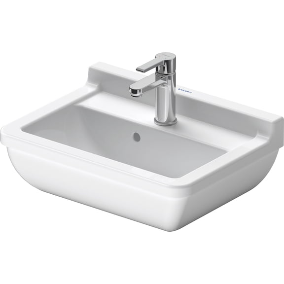 Duravit 0300500000 Starck 3 14" Ceramic Vanity Top - White / Glazed Underside