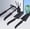 black, variant on Garden Tool Set, 4 Pack Carbon Steel Garden Hand Tools, Including Hand Shovel, Transplant Shovel and Hand Rake, for Planting Weeding Digging