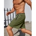 thumbnail image 7 of Pinspark Men's Athletic Running Shorts 7" Mesh Quick Dry Workout Shorts with Zipper Pockets Lightweight Gym Shorts, 7 of 7