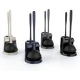 thumbnail image 2 of Toilet Plunger and Bowl Brush Combo for Bathroom Cleaning, Black, 1 Set, 2 of 5