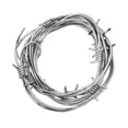 thumbnail image 3 of Shisuyan Fake Rusted Barbed Wire Decoration Halloween Party Background Layout Plastic Barb Wire, 3 of 9
