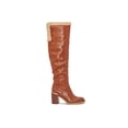 thumbnail image 5 of Vince Camuto Gambrel Warm Caramel Pull On Block Heel Fur Lined Over Knee Boot (Warm Caramel, 6), 5 of 5