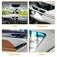 thumbnail image 3 of Unique Bargains 150x Suede Headliner Fabric 12"x57" Foam Back for Car Interior Roof Repair Light Gray 22" L × 57" W, 3 of 8