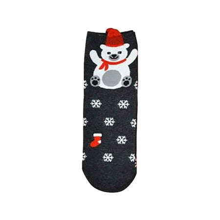

Womens Socks Unisex Christmas Vintage Cotton Fashion Coral Velvet Sock Comfortable Sock