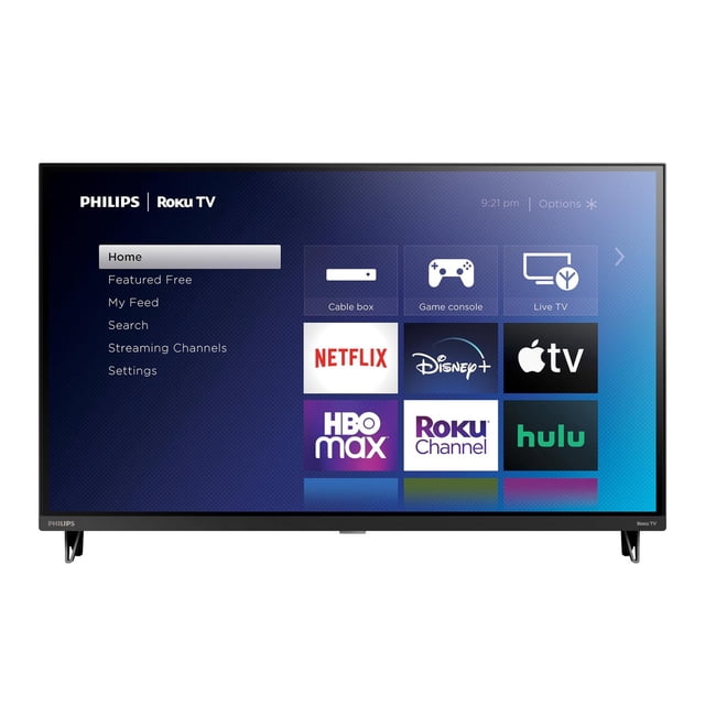 Televisor Inteligente PHILIPS 32PFL6452/F7 con Roku Renovado
