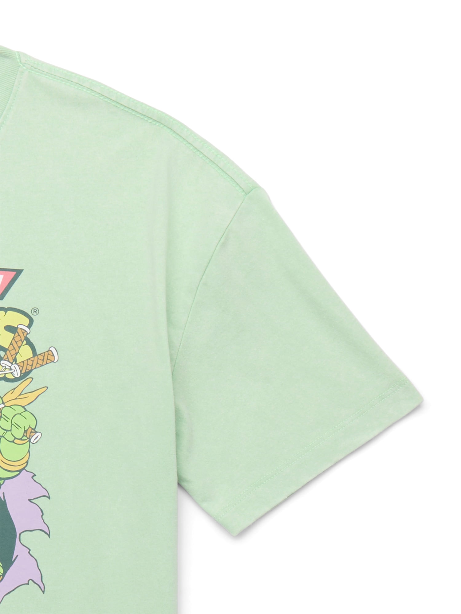 Teenage Mutant Ninja Turtles Boys Half Shell Heroes Mineral Wash Graphic T-Shirt, Sizes XS-XXL