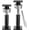 2 PCS, variant on Screw Jacks Leveling, 9.5-15" House Floor Jacks, Foundation Floor Jack for Crawl Space, 22,046 lbs Load Capacity, 2 count Black