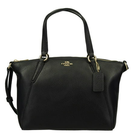 COACH Womens Mini KELSEY Satchel Crossbody Leather Handbag - Walmart.com