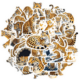 thumbnail image 2 of Realistic Leopard Theme Stickers, Waterproof Leopard Theme Sticker for Water Bottle Laptop Phone Cases Planner Skateboard Luggage Helmet Party Favor Decor, Ideal for Adults Teens Teacher Rewards, 2 of 9