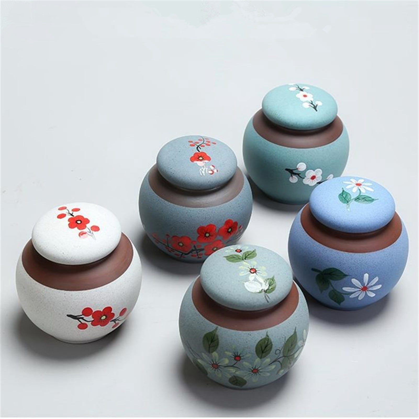 Ceramic Pet Ash Urns Dog Cat Small Animals Mouse Rabbits Fish Funeral Memorial Holder Pot Funerary Ashes Holder Caskets